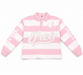 Pearl Long Sleeve Polo (PINK)