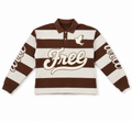 Pearl Long Sleeve Polo (BROWN)